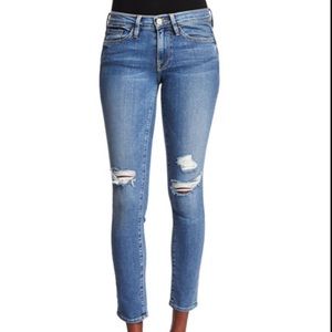 Frame Laurel Le Skinny De Jeanne Jeans Size 25